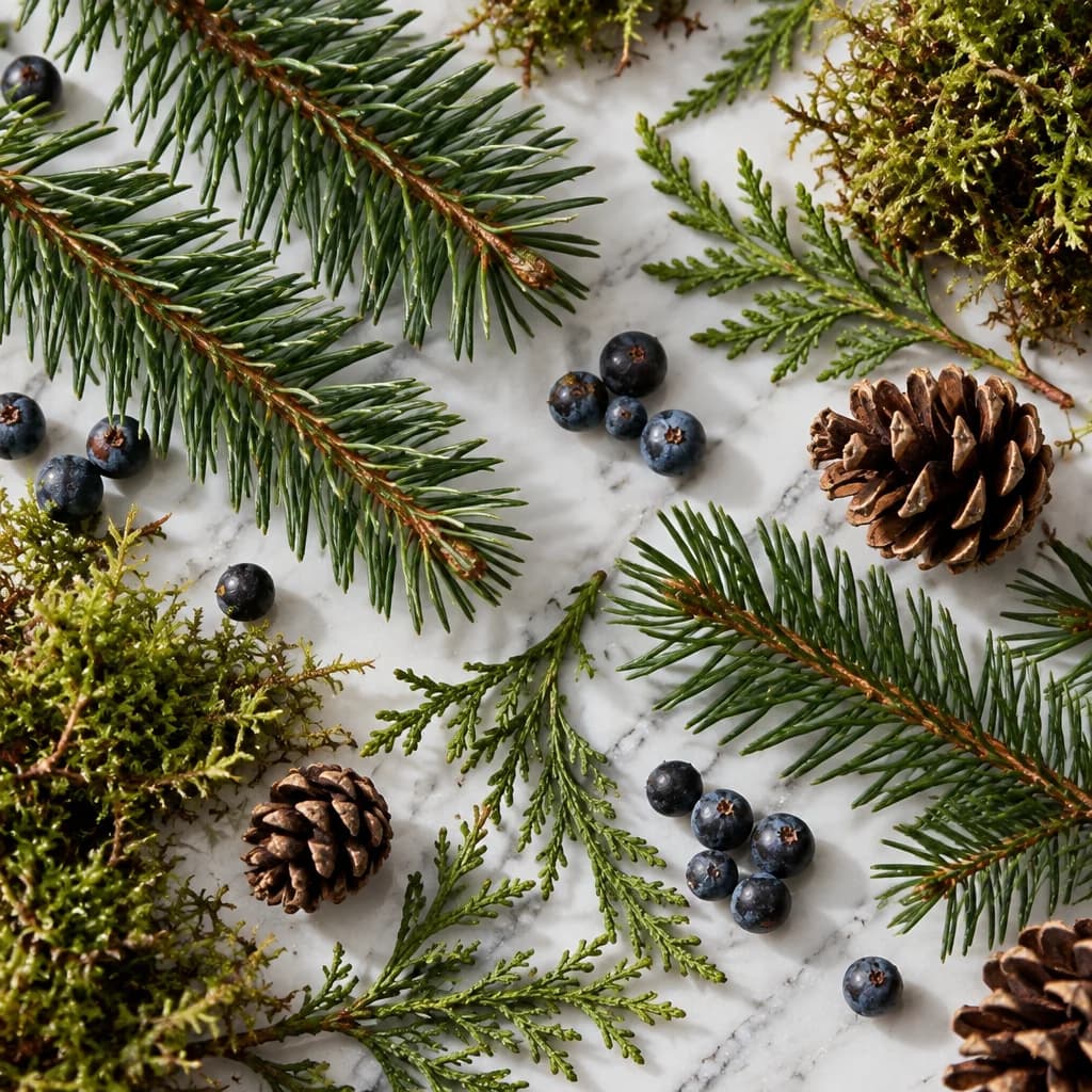 Ingredientes de la familia Bosque